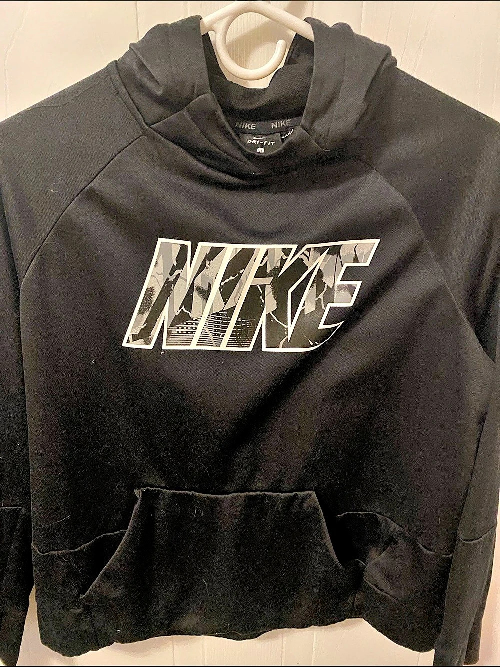 Nike Sportswear Kids Abstract Hoodie Size Medium Like New
